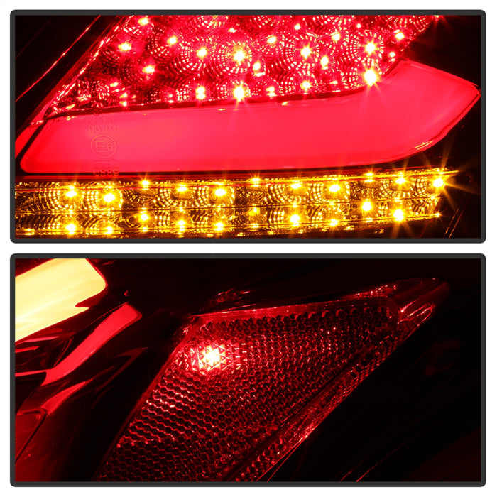 Spyder Auto 5085153 LED Tail Lights; Red Clear; - Truck Part Superstore