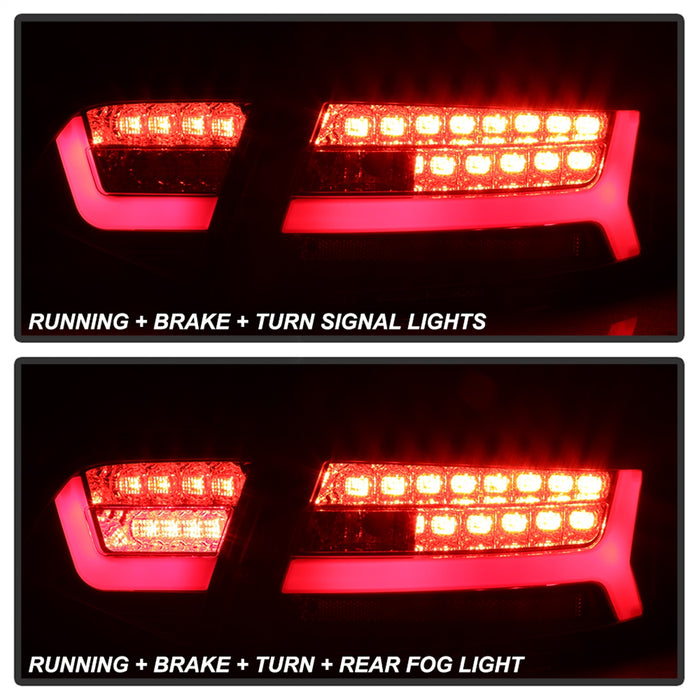 Spyder Auto 5085160 LED Tail Lights; Black; - Truck Part Superstore