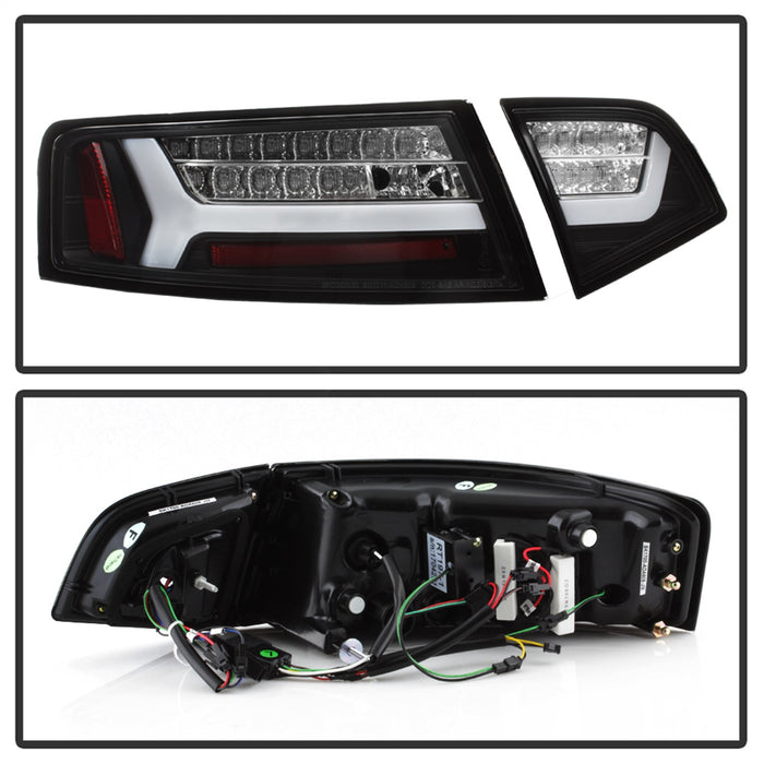 Spyder Auto 5085160 LED Tail Lights; Black; - Truck Part Superstore