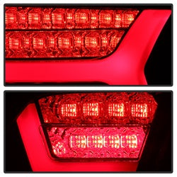Spyder Auto 5085160 LED Tail Lights; Black; - Truck Part Superstore