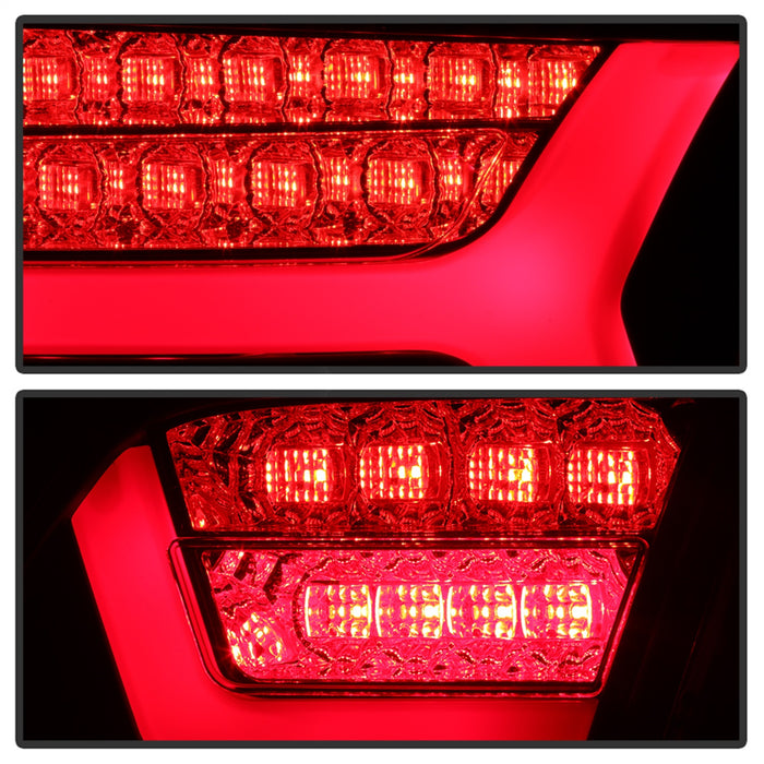 Spyder Auto 5085160 LED Tail Lights; Black; - Truck Part Superstore