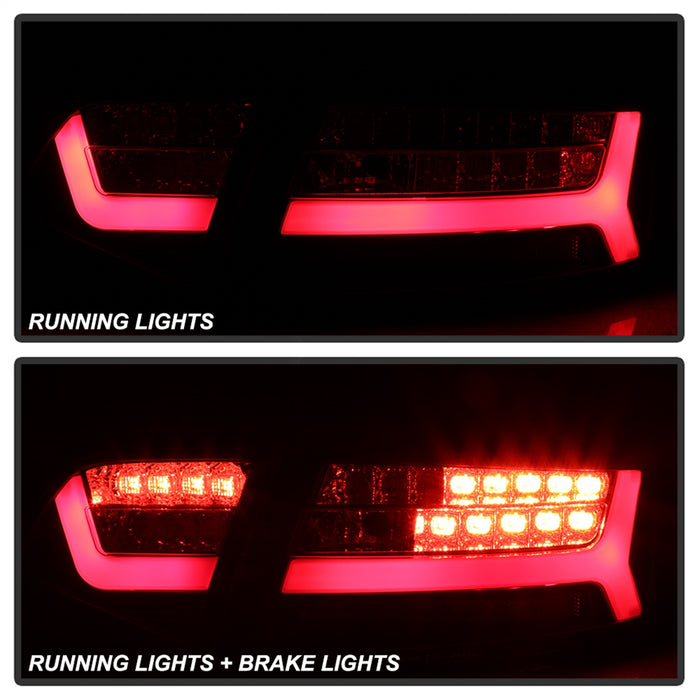 Spyder Auto 5085160 LED Tail Lights; Black; - Truck Part Superstore