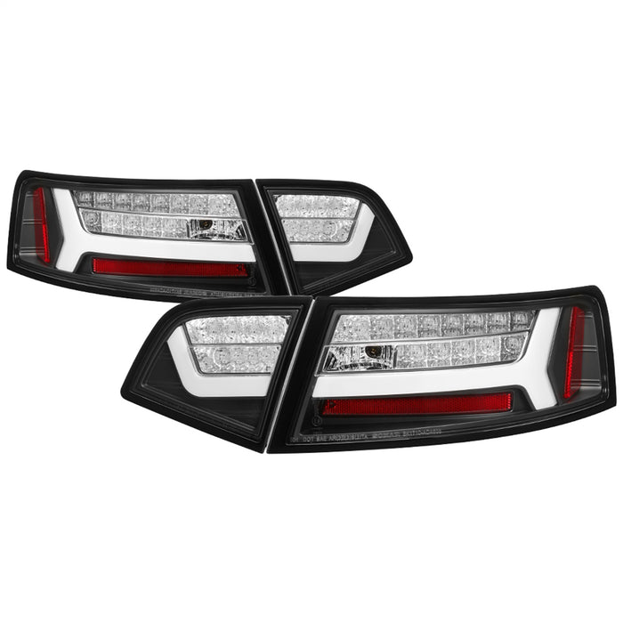Spyder Auto 5085160 LED Tail Lights; Black; - Truck Part Superstore