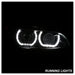 Spyder Auto 5085184 DRL LED Projector Headlights; Black; - Truck Part Superstore