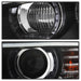 Spyder Auto 5085184 DRL LED Projector Headlights; Black; - Truck Part Superstore