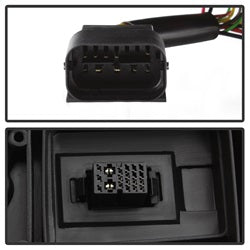 Spyder Auto 5085184 DRL LED Projector Headlights; Black; - Truck Part Superstore