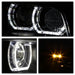 Spyder Auto 5085184 DRL LED Projector Headlights; Black; - Truck Part Superstore