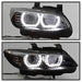 Spyder Auto 5085184 DRL LED Projector Headlights; Black; - Truck Part Superstore