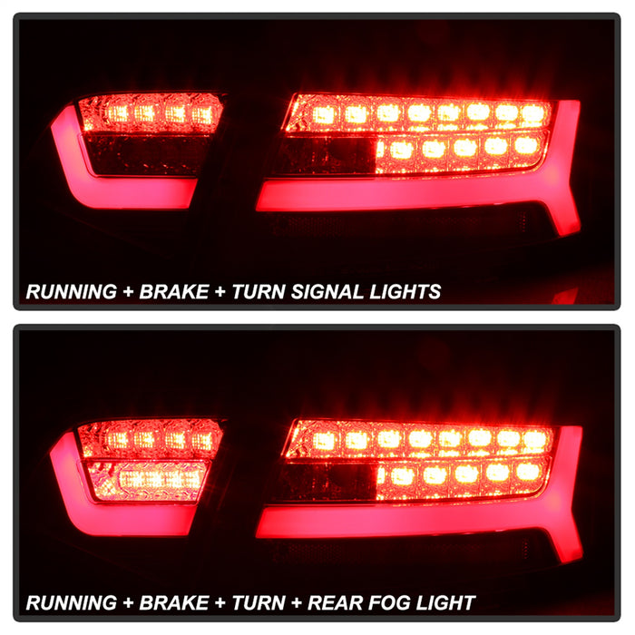 Spyder Auto 5085191 LED Tail Lights; Red Clear; - Truck Part Superstore