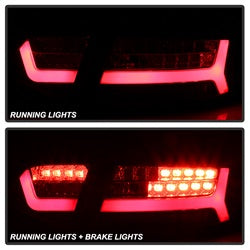 Spyder Auto 5085191 LED Tail Lights; Red Clear; - Truck Part Superstore