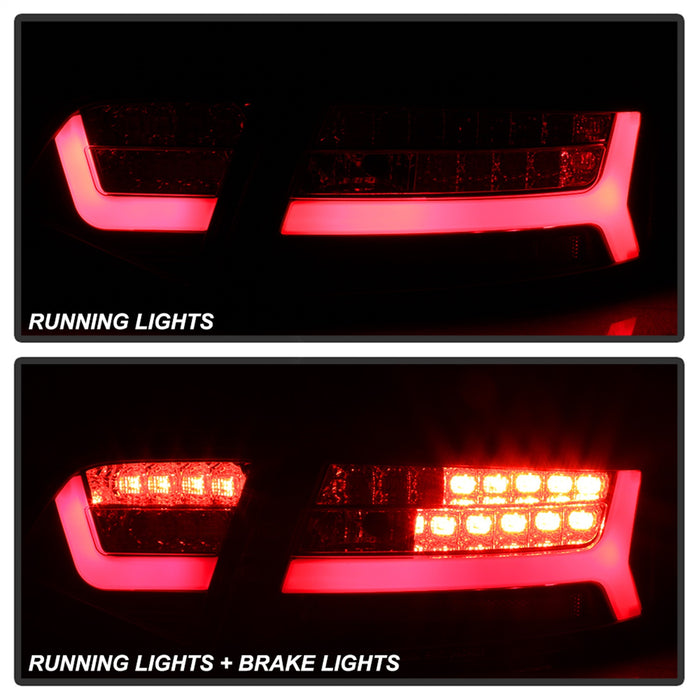 Spyder Auto 5085191 LED Tail Lights; Red Clear; - Truck Part Superstore