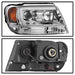 Spyder Auto 5085214 Projector Headlights; Version 2; Light Bar; Chrome; - Truck Part Superstore