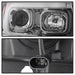 Spyder Auto 5085214 Projector Headlights; Version 2; Light Bar; Chrome; - Truck Part Superstore