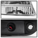 Spyder Auto 5085214 Projector Headlights; Version 2; Light Bar; Chrome; - Truck Part Superstore