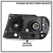 Spyder Auto 5085214 Projector Headlights; Version 2; Light Bar; Chrome; - Truck Part Superstore