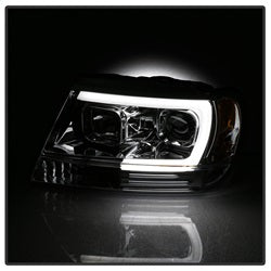 Spyder Auto 5085214 Projector Headlights; Version 2; Light Bar; Chrome; - Truck Part Superstore