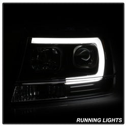 Spyder Auto 5085221 Projector Headlights; Version 2; Light Bar; Black; - Truck Part Superstore