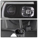 Spyder Auto 5085221 Projector Headlights; Version 2; Light Bar; Black; - Truck Part Superstore