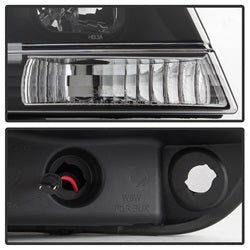 Spyder Auto 5085221 Projector Headlights; Version 2; Light Bar; Black; - Truck Part Superstore