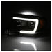 Spyder Auto 5085221 Projector Headlights; Version 2; Light Bar; Black; - Truck Part Superstore
