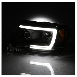 Spyder Auto 5085221 Projector Headlights; Version 2; Light Bar; Black; - Truck Part Superstore