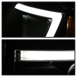 Spyder Auto 5085221 Projector Headlights; Version 2; Light Bar; Black; - Truck Part Superstore