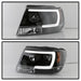 Spyder Auto 5085221 Projector Headlights; Version 2; Light Bar; Black; - Truck Part Superstore