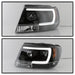 Spyder Auto 5085221 Projector Headlights; Version 2; Light Bar; Black; - Truck Part Superstore