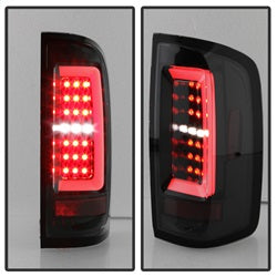 Spyder Auto 5085252 LED Tail Lights; Black Smoke; - Truck Part Superstore