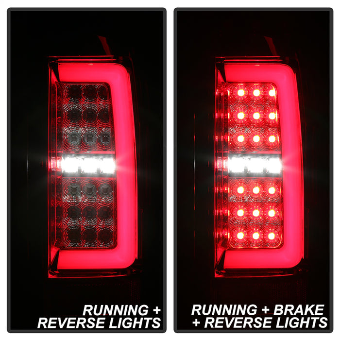 Spyder Auto 5085269 LED Tail Lights; Red Clear; - Truck Part Superstore