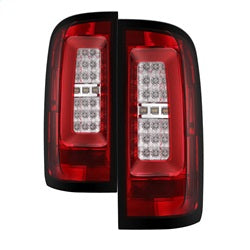 Spyder Auto 5085269 LED Tail Lights; Red Clear; - Truck Part Superstore