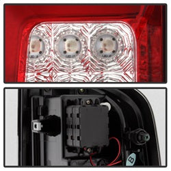Spyder Auto 5085269 LED Tail Lights; Red Clear; - Truck Part Superstore