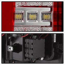 Spyder Auto 5085269 LED Tail Lights; Red Clear; - Truck Part Superstore