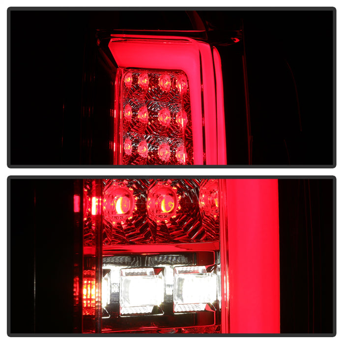 Spyder Auto 5085269 LED Tail Lights; Red Clear; - Truck Part Superstore