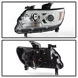 Spyder Auto 5085276 Projector Headlights; Light Bar; Chrome; - Truck Part Superstore