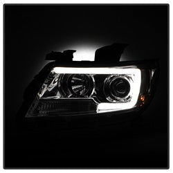 Spyder Auto 5085276 Projector Headlights; Light Bar; Chrome; - Truck Part Superstore