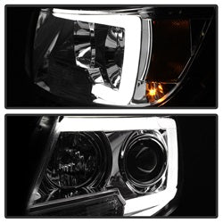 Spyder Auto 5085276 Projector Headlights; Light Bar; Chrome; - Truck Part Superstore