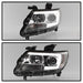 Spyder Auto 5085276 Projector Headlights; Light Bar; Chrome; - Truck Part Superstore