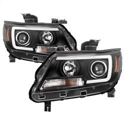 Spyder Auto 5085283 Projector Headlights; Light Bar; Black; - Truck Part Superstore