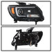 Spyder Auto 5085283 Projector Headlights; Light Bar; Black; - Truck Part Superstore
