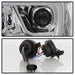 Spyder Auto 5085290 Projector Headlights; Light Bar DRL; Version 2 ; Chrome; - Truck Part Superstore