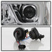 Spyder Auto 5085290 Projector Headlights; Light Bar DRL; Version 2 ; Chrome; - Truck Part Superstore