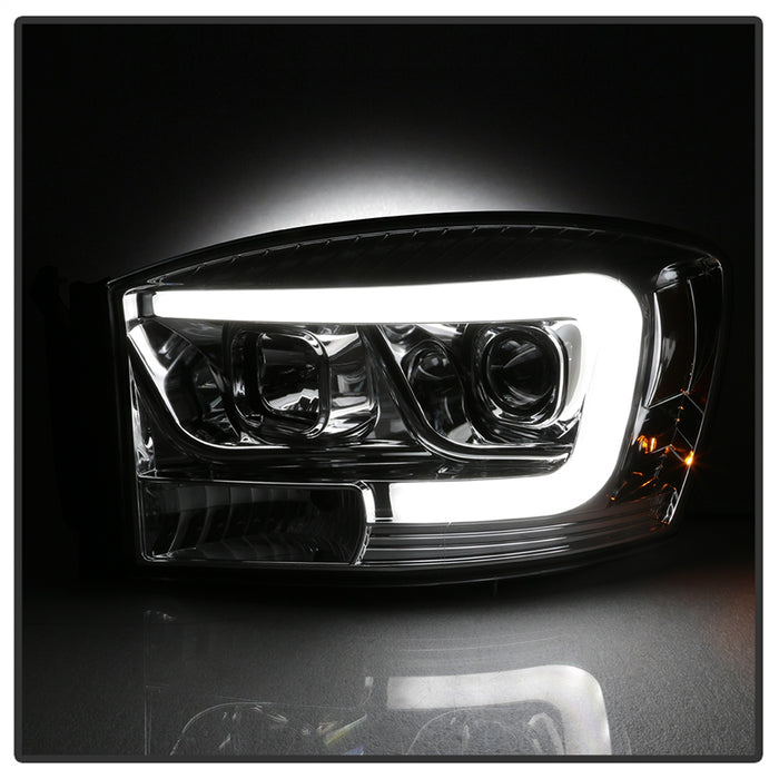 Spyder Auto 5085290 Projector Headlights; Light Bar DRL; Version 2 ; Chrome; - Truck Part Superstore