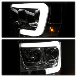 Spyder Auto 5085290 Projector Headlights; Light Bar DRL; Version 2 ; Chrome; - Truck Part Superstore