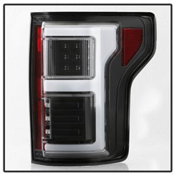 Spyder Auto 5085313 LED Tail Lights; Light Bar; Compatible w/Rear Blind Spot Sensor Only; Black; - Truck Part Superstore