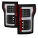 Spyder Auto 5085313 LED Tail Lights; Light Bar; Compatible w/Rear Blind Spot Sensor Only; Black; - Truck Part Superstore