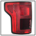 Spyder Auto 5085320 LED Tail Lights; Light Bar; Compatible w/Rear Blind Spot Sensor Only; Red Clear; - Truck Part Superstore