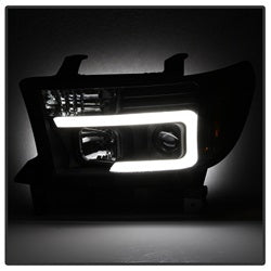 Spyder Auto 5085344 Projector Headlights; Light Bar DRL; Version 2; Black; - Truck Part Superstore