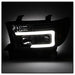 Spyder Auto 5085344 Projector Headlights; Light Bar DRL; Version 2; Black; - Truck Part Superstore
