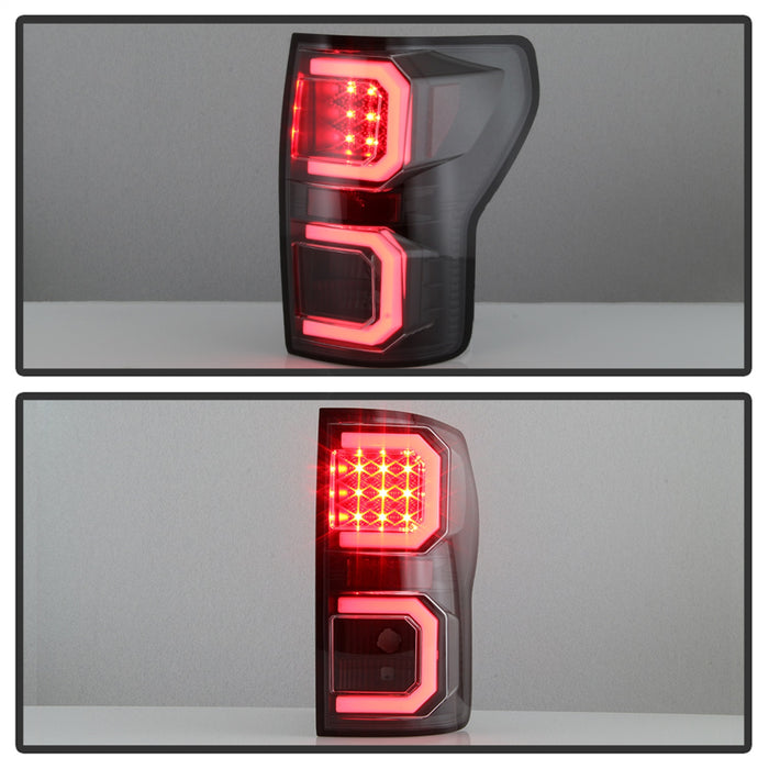 Spyder Auto 5085368 Light Bar LED Tail Lights; Version 2; Black; - Truck Part Superstore